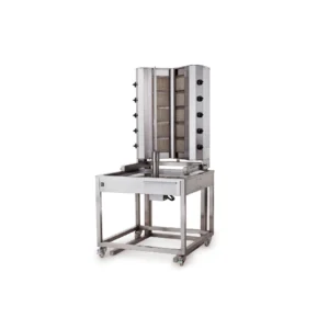 Gazlı İkiz Döner Ocağı Alttan Motorlu Arabalı (99050110500)