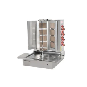 Himaksan 5+5 Radyanlı Alttan Motorlu Döner Ocağı, Doğalgazlı, V Model HMK-AMDNG V 5+5 5553