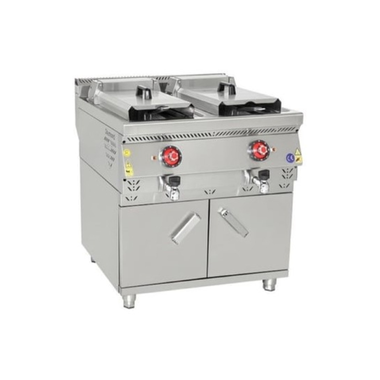 Himaksan Dolaplı 12+12 Litre Elektrikli Fritöz 80x70x85 cm 5496 Himaksan Dolaplı 12+12 Litre Elektrikli Fritöz 80x70x85 cm 5496