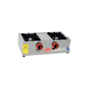 Himaksan 2'li Ocak Set Üstü Gaz ve LPG'li Ekonomik 60x30x14 cm HMK-MN 2 5541