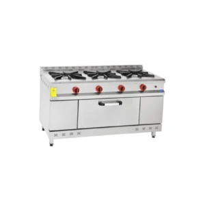 Himaksan 3 Lü Kuzine 3 Ocak 1 Fırın Gazlı Lpg Li 150X60X85 HMK-KZG 1560 5514