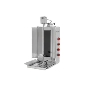 Himaksan 4 Radyanlı Üstten Motorlu Döner Ocağı, Elektrikli, Camlı HMK ÜMDNE-4C 5554