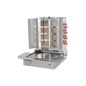 Himaksan 4+4 Radyanlı Alttan Motorlu Döner Ocağı, LPG’li, V Model HMK-AMDNG V 4+4 CE 5556