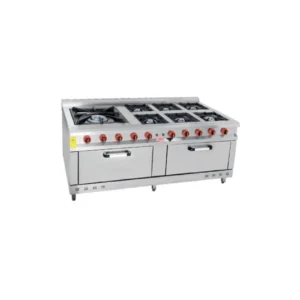 Himaksan 6'lı Kuzine 6 Ocak 2 Fırın 60x60 Kazan Ocaklı Gazlı ve Lpg'li 200x100x85 HMK-KZG 2016 5519
