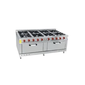 Himaksan 8 Li Kuzine 8 Ocak 2 Fırın Gazlı ve Lpg Li 200X100X85 HMK-KZG 2010 5518