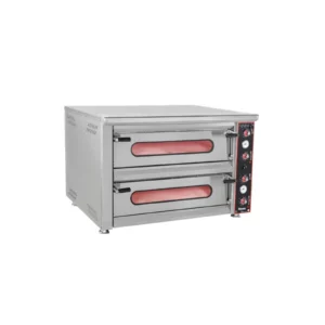 Himaksan Pizza Fırını Çift Katlı Elektrikli, 12X30Cm HMK-PFE12 1178 5532