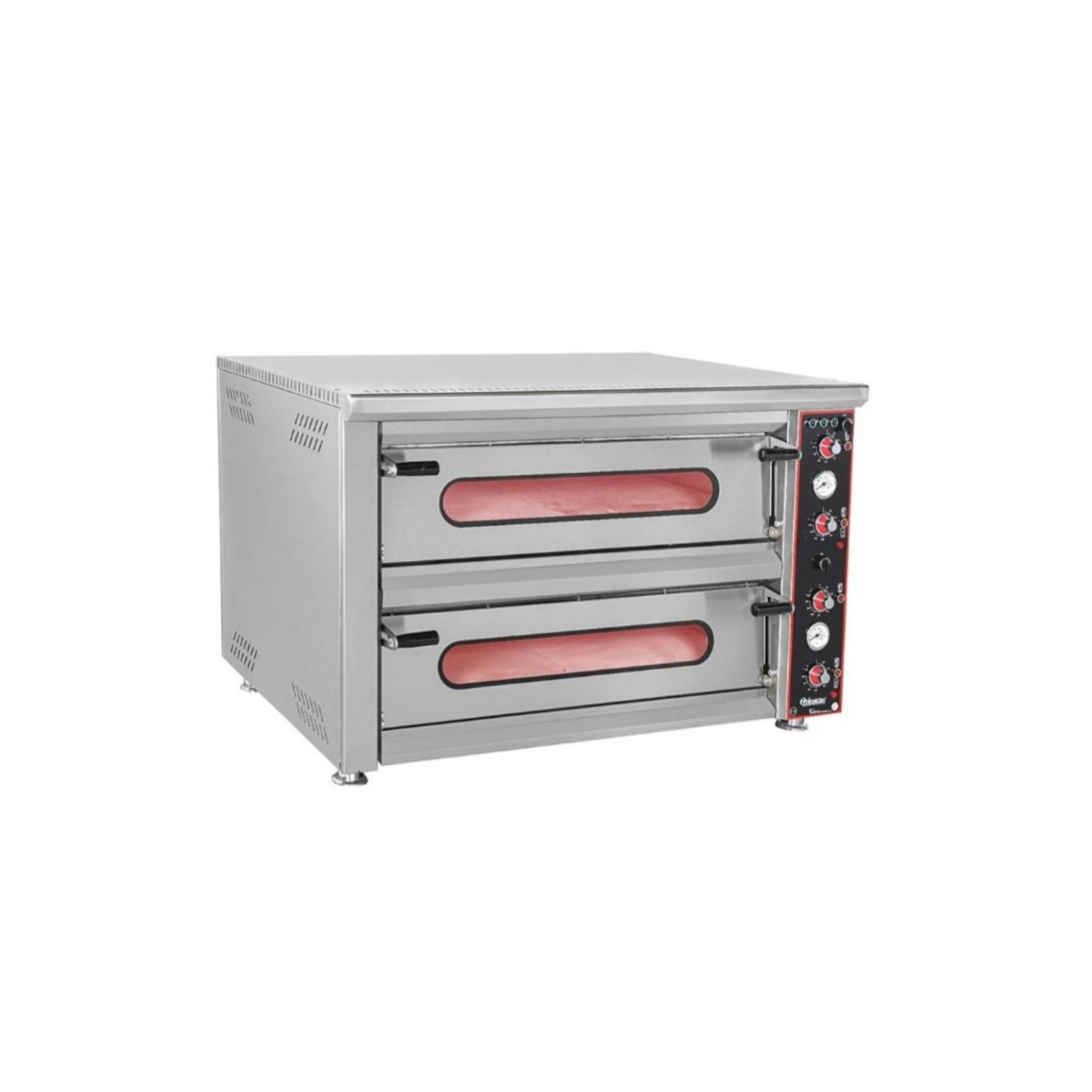 Himaksan Pizza Fırını Çift Katlı Elektrikli, 12X30Cm HMK-PFE12 1178 5532 Himaksan Pizza Fırını Çift Katlı Elektrikli, 12X30Cm HMK-PFE12 1178 5532