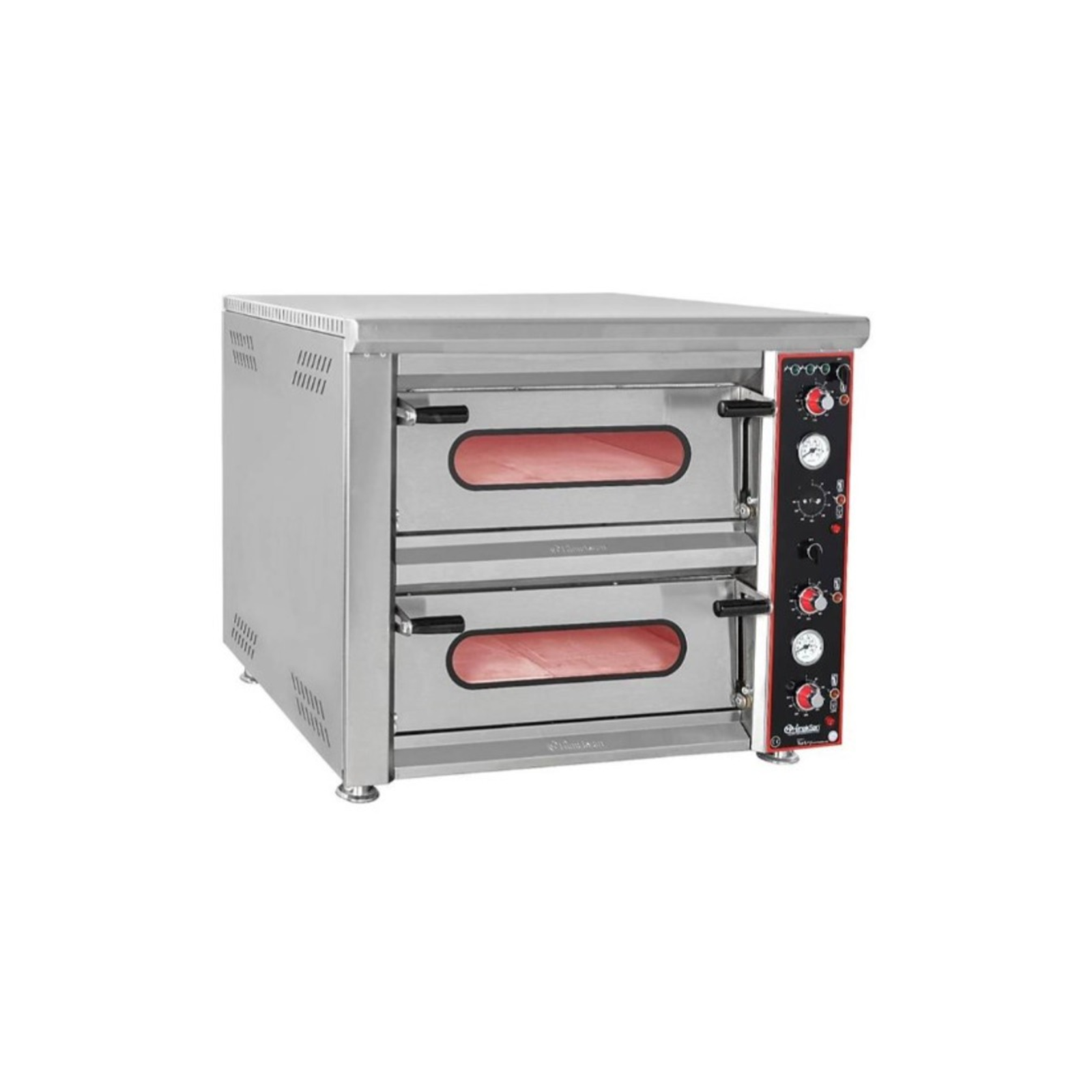 Himaksan Pizza Fırını Çift Katlı Elektrikli, 8x30cm HMK-PFE8 878 5530 Himaksan Pizza Fırını Çift Katlı Elektrikli, 8x30cm HMK-PFE8 878 5530