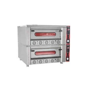 Himaksan Pizza Fırını Çift Katlı Gazlı, 8x30 Cm HMK-PFS4 878 5534
