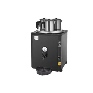 Remta DE10 Jumbo Çay Makinesi, 3 Demlikli, 40 L, Elektrikli, Siyah 5658