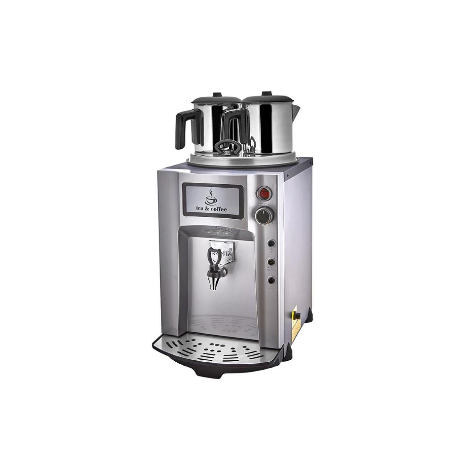 Remta DE12P 2 Demlikli Premium Jumbo Çay Makinesi, 15 L, Elektrikli, Gri 5661 Remta DE12P 2 Demlikli Premium Jumbo Çay Makinesi, 15 L, Elektrikli, Gri 5661