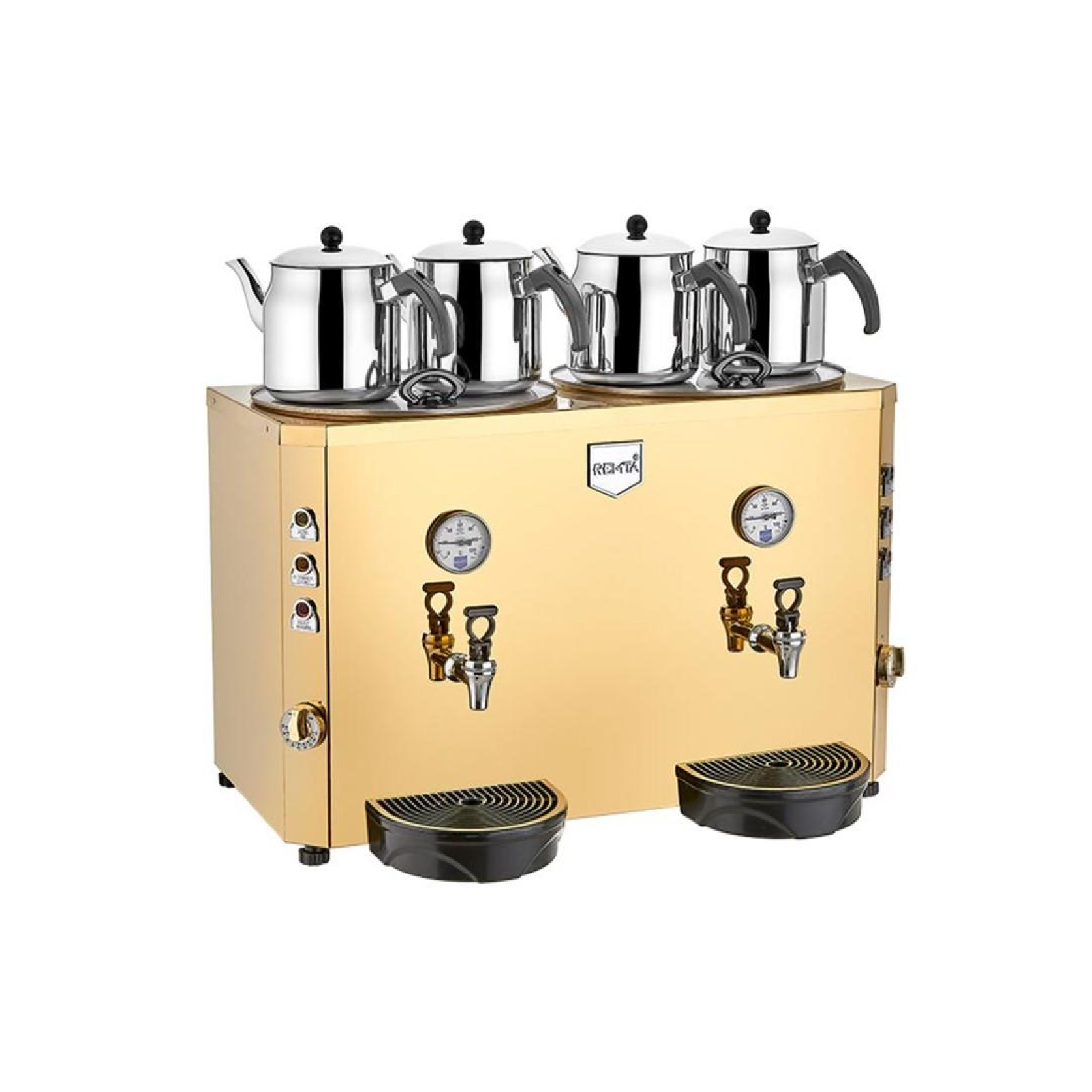 Remta DE13 Jumbo Çay Makinesi, 4 Demlikli, 46 L, Elektrikli 5666 Remta DE13 Jumbo Çay Makinesi, 4 Demlikli, 46 L, Elektrikli 5666