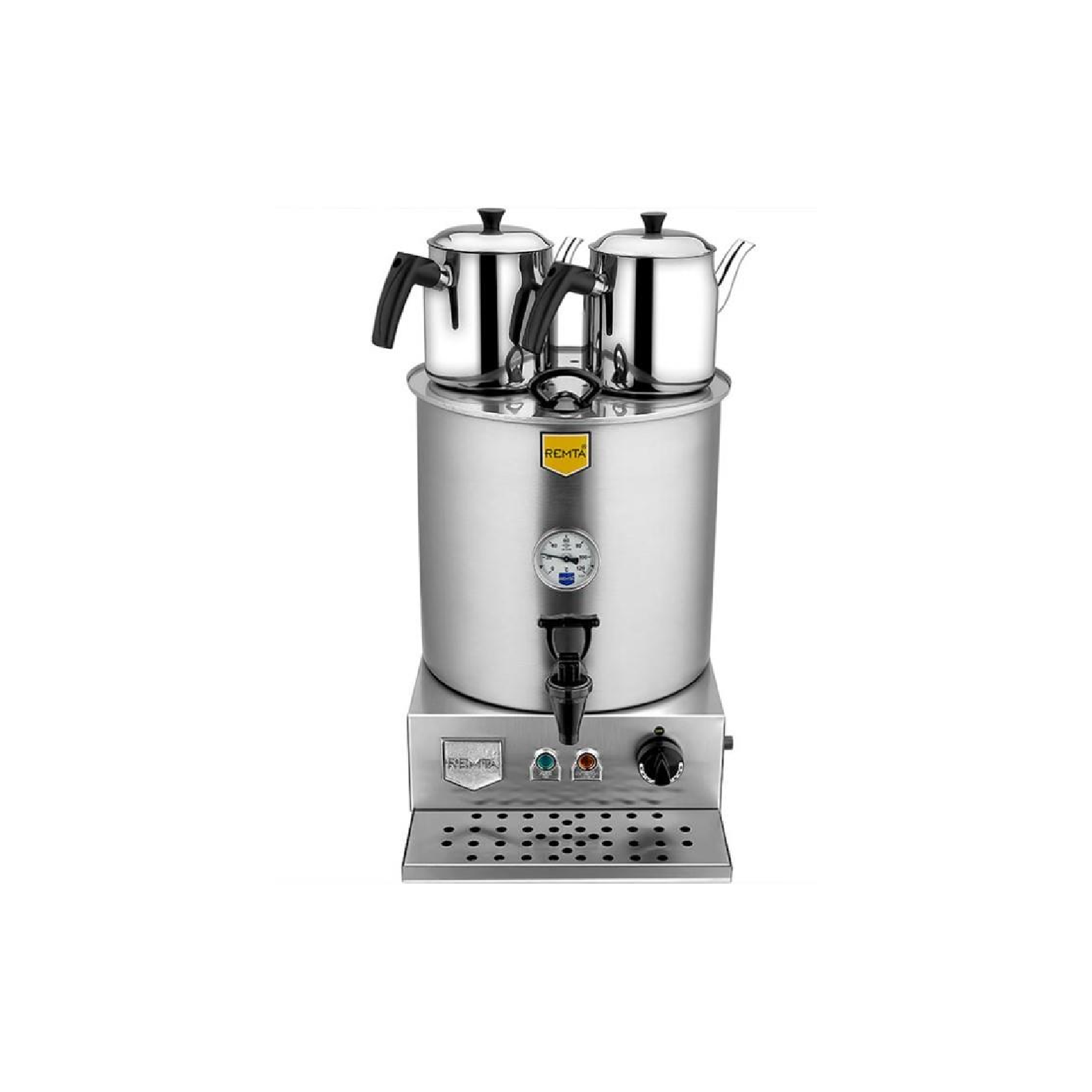 Remta DE21 Master Çay Makinesi, 2 Demlikli, 23 L 5668 Remta DE21 Master Çay Makinesi, 2 Demlikli, 23 L 5668