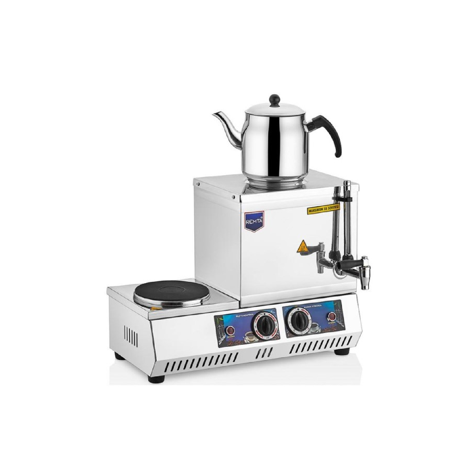 Remta K30 15 Model Ocaklı Çay Ocağı, Tek Demlikli, 13 L, Elektrikli 5708 Remta K30 15 Model Ocaklı Çay Ocağı, Tek Demlikli, 13 L, Elektrikli 5708