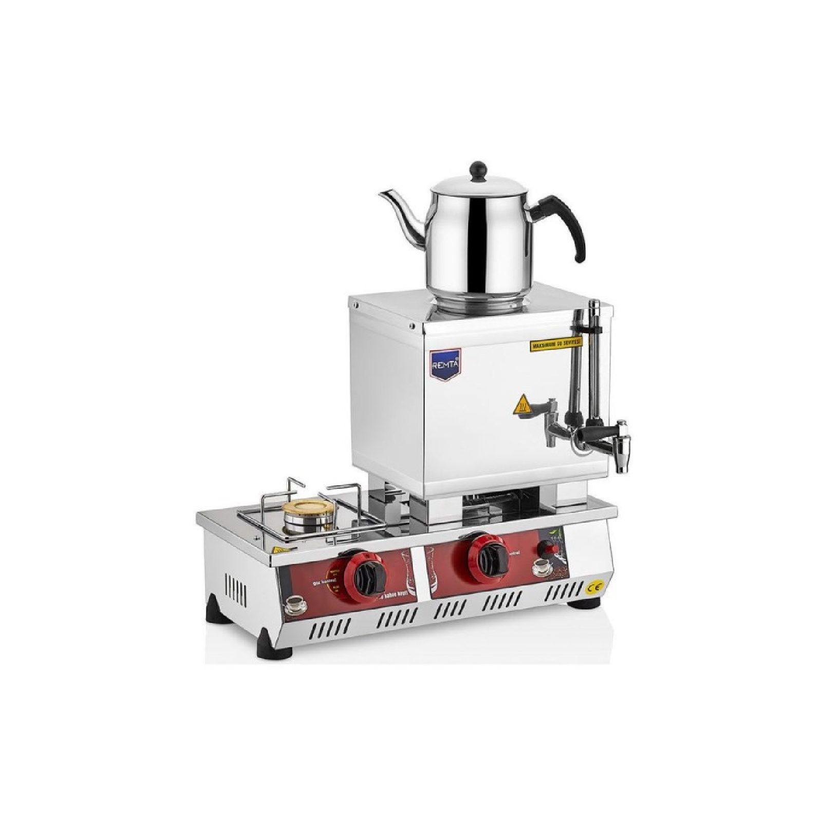Remta N10 15 Model Kahveci Takımlı Çay Kazanı, Tek Demlikli, 13 L, Doğalgazlı 5700 Remta N10 15 Model Kahveci Takımlı Çay Kazanı, Tek Demlikli, 13 L, Doğalgazlı 5700