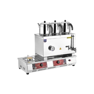 Remta N13 55 Model Kahveci Takımlı Çay Kazanı, 3 Demlikli, 33 L, Doğalgazlı 5703
