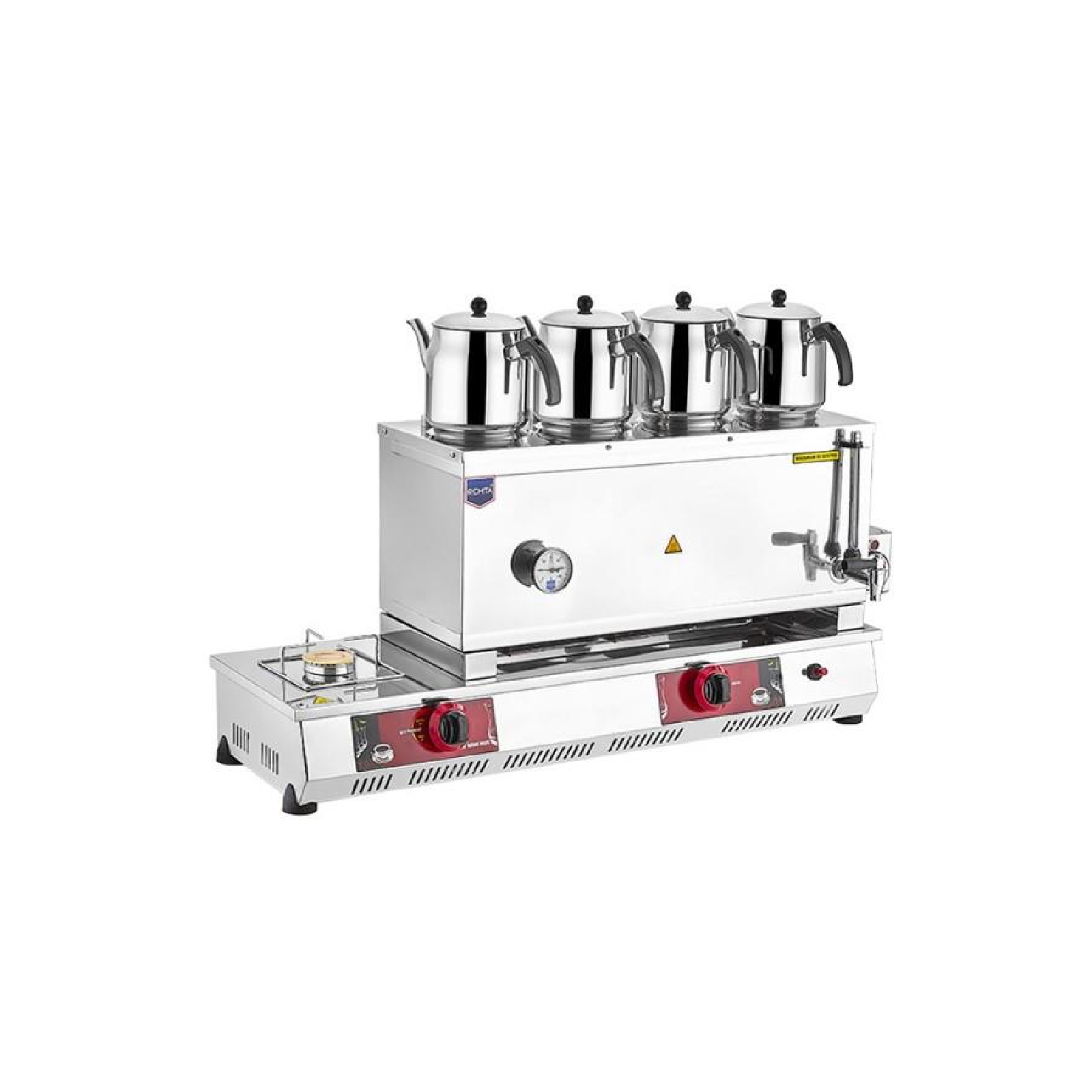 Remta N14E 85 Model 4 Demlikli Çay Ocağı, 43 L, Gazlı+Elektrikli 5699 Remta N14E 85 Model 4 Demlikli Çay Ocağı, 43 L, Gazlı+Elektrikli 5699