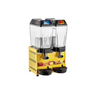 Remta ST13 Şerbet ve Ayran Soğutucu, 2 Hazneli, 20+20 L, Sarı 5628