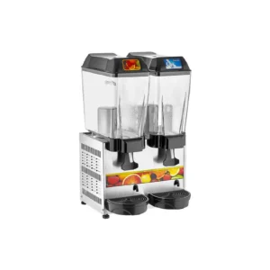 Remta ST13 Şerbet ve Ayran Soğutucu, 2 Hazneli, Şerbet+Ayran Soğutucu, 20+20 L, Metalik Gümüş 5627