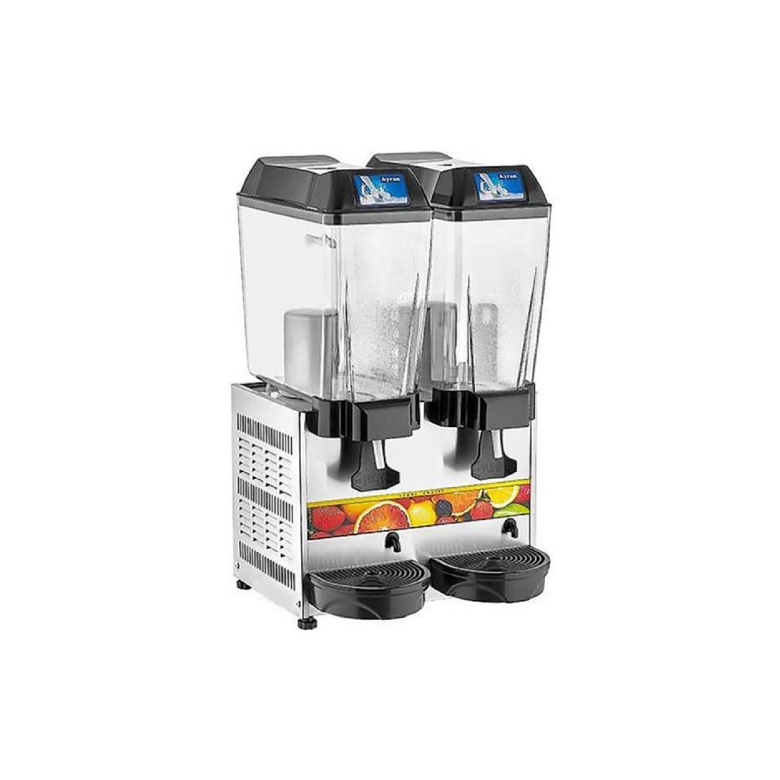 Remta ST14 Ayran Soğutucu, 2 Hazneli, Ayran+Ayran, 20+20 L, Metalik Gri 5629 Remta ST14 Ayran Soğutucu, 2 Hazneli, Ayran+Ayran, 20+20 L, Metalik Gri 5629