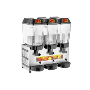 Remta ST16 Şerbet Soğutucu, 3 Hazneli, Şerbet+Şerbet+Şerbet, 20+20+20 L, Metalik Gri 5631