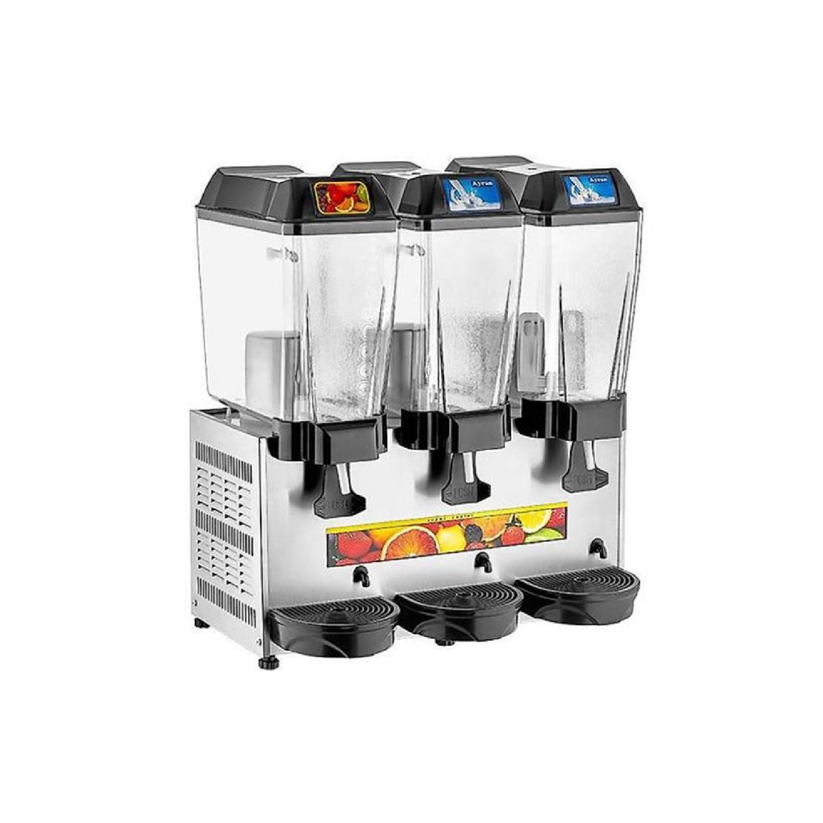 Remta ST19 Şerbet Soğutucu, 3 Hazneli, Şerbet+Ayran+Ayran, 20+20+20 L, Metalik Gri 5635 Remta ST19 Şerbet Soğutucu, 3 Hazneli, Şerbet+Ayran+Ayran, 20+20+20 L, Metalik Gri 5635