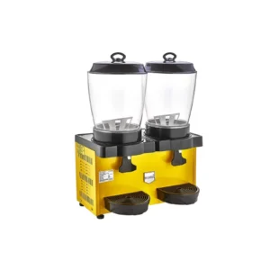 Remta ST35 Royal Mini Çiftli Şerbet ve Ayran Soğutucu, 11+11 L, Sarı 5646