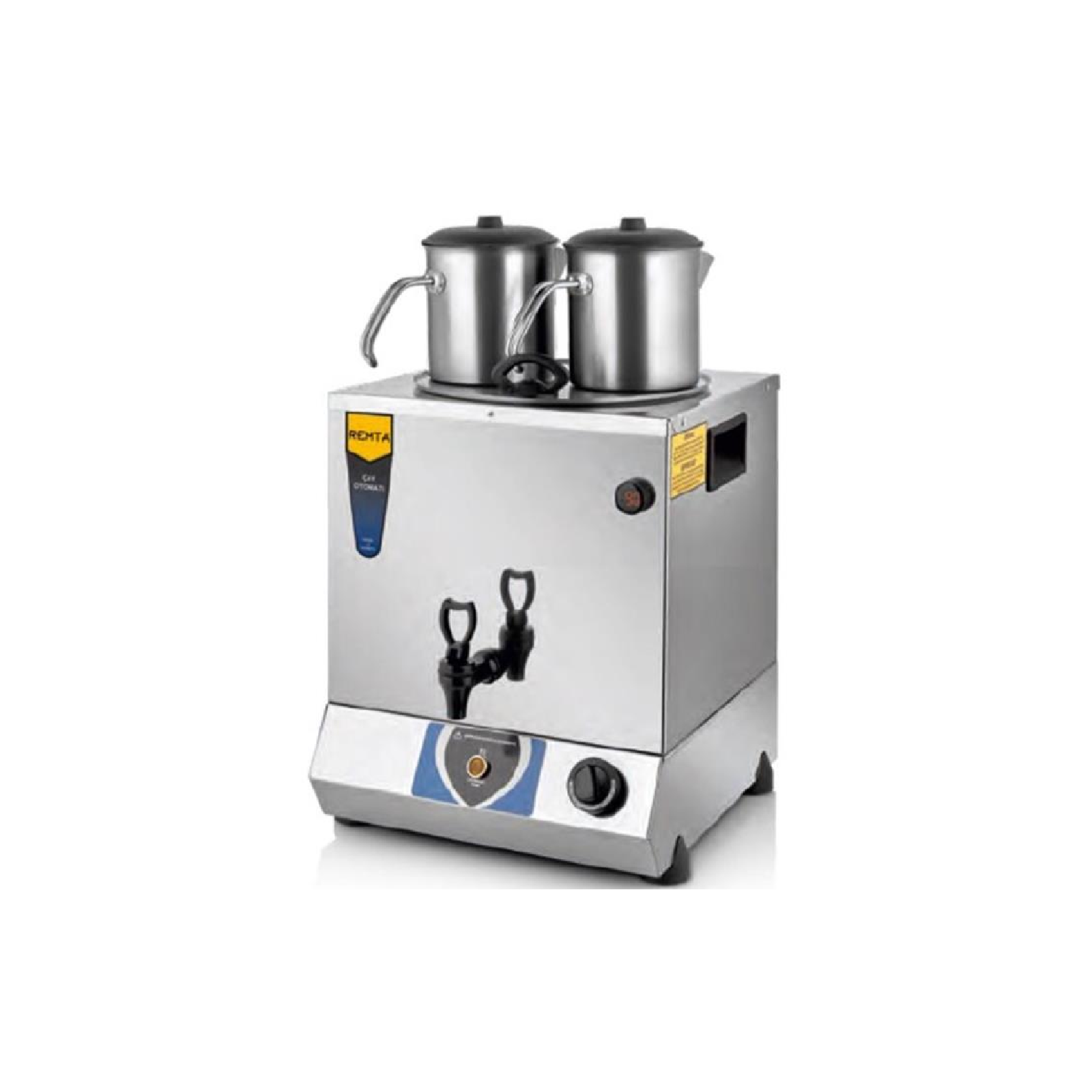 Remta TT02 Pleytsiz Çift Demlikli Çay Makinesi, 17 L, Elektrikli 5670 Remta TT02 Pleytsiz Çift Demlikli Çay Makinesi, 17 L, Elektrikli 5670